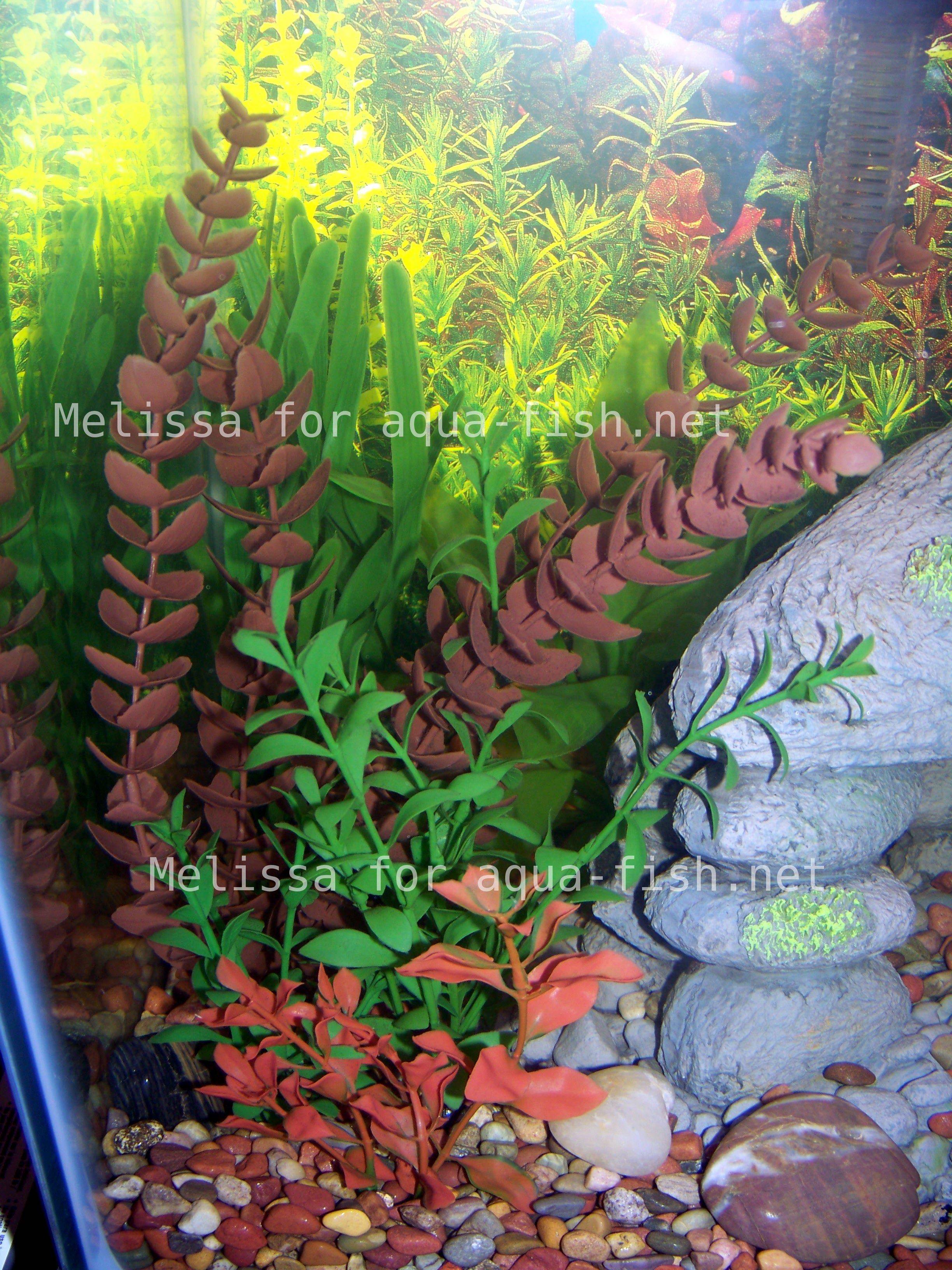 Fish Tank Artificial Green Plastic Plants For Decorations Ruix Aquarium Plants