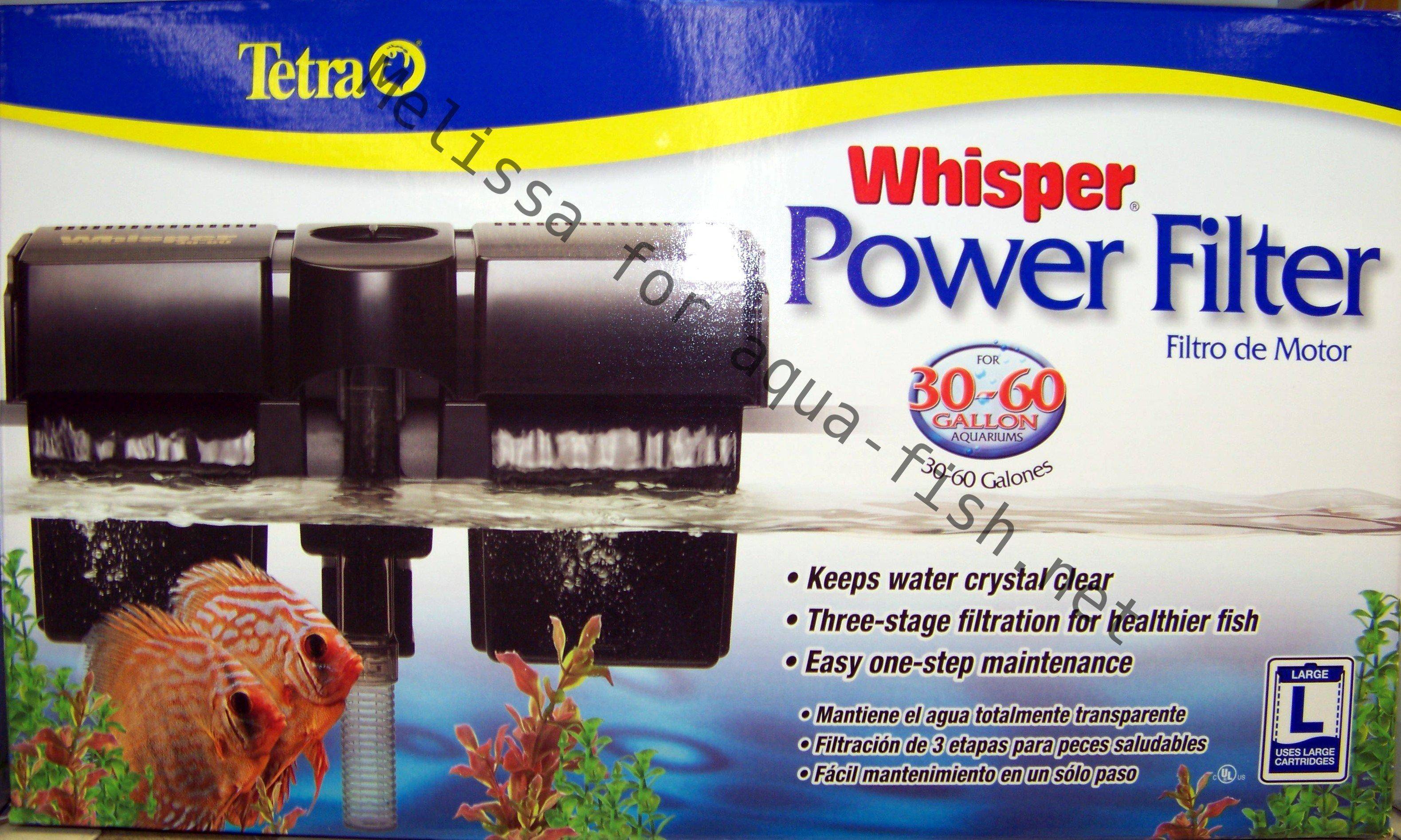 whisper aquarium filter