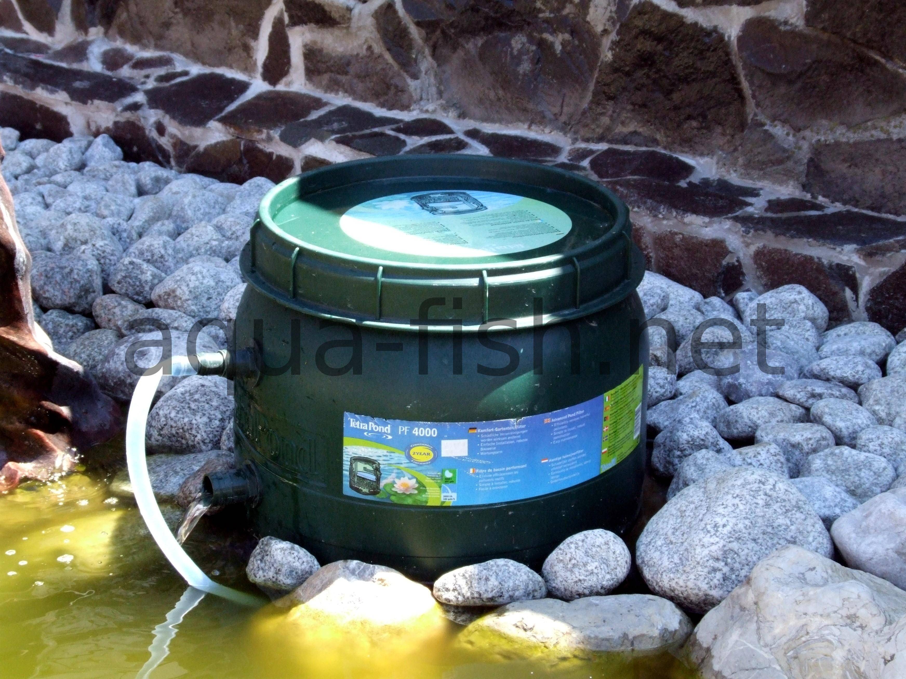 Tetra pond filter setup sale