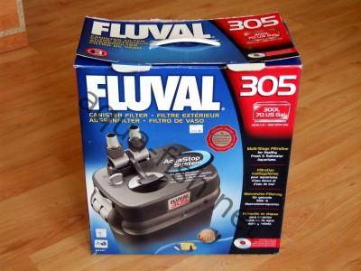 Fluval 305, Vnútorné a externé filtre do akvária 1